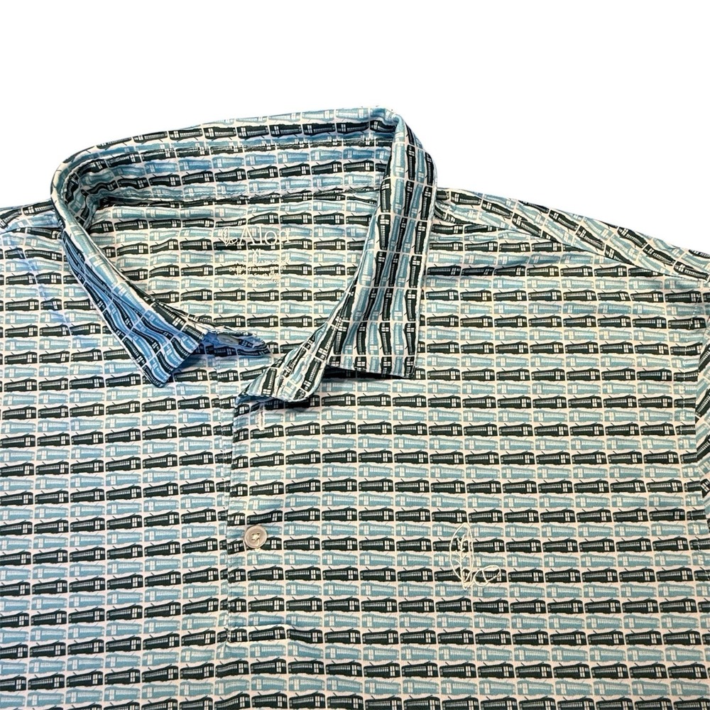 ALON APPAREL Tulane Streetcars Performance Polo